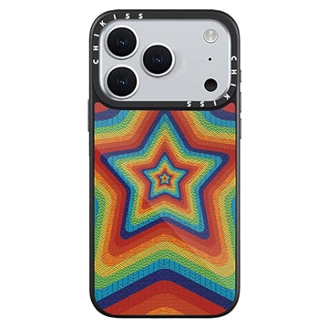 iPhone 17 Pro Max Slim MagSafe Hybrid Cover - Stjerner