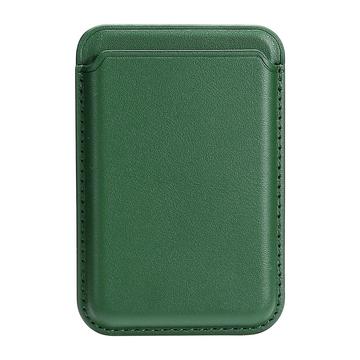 Slank magnetisk kortholder - MagSafe-kompatibel - Grøn