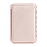 Slank magnetisk kortholder - MagSafe-kompatibel - rosaguld