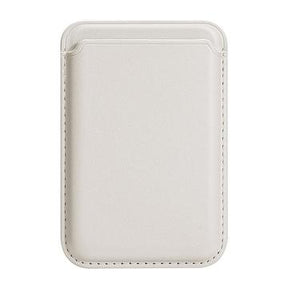 Slank magnetisk kortholder - MagSafe-kompatibel - hvid