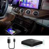 Smart AI-boks / trådløs CarPlay- og Android Auto-adapter