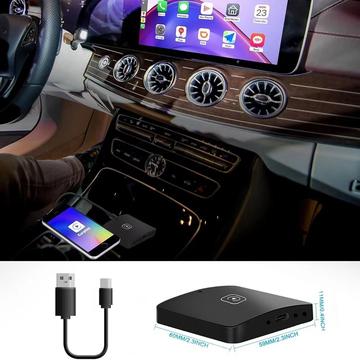 Smart AI-boks / trådløs CarPlay- og Android Auto-adapter