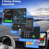 Smart AI-boks / trådløs CarPlay- og Android Auto-adapter