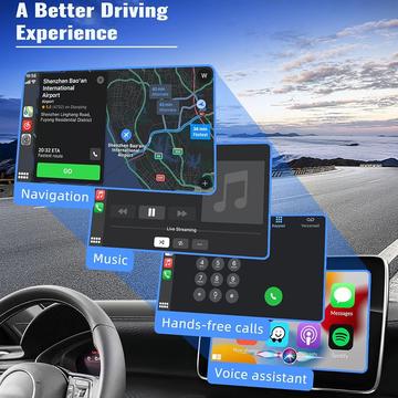 Smart AI-boks / trådløs CarPlay- og Android Auto-adapter
