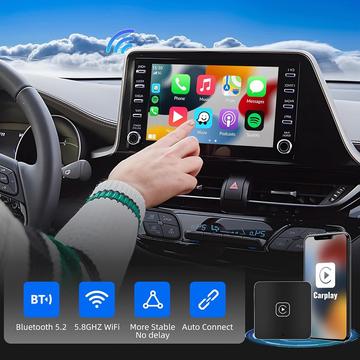 Smart AI-boks / trådløs CarPlay- og Android Auto-adapter