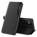 Samsung Galaxy A07 4G Smart Clear View Flip Cover - Sort