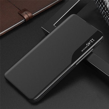 Samsung Galaxy A07 4G Smart Clear View Flip Cover - Sort