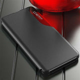 Samsung Galaxy A17 Smart Clear View Flip Cover - Sort