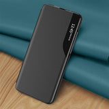 Samsung Galaxy S25 FE Smart Clear View Flip Cover - Sort