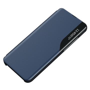 Samsung Galaxy A14/A14 5G Smart Clear View Flip Cover - Blå
