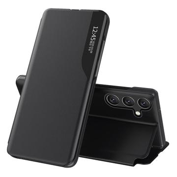 Samsung Galaxy A54 5G Smart Clear View Flip Cover - Sort