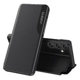 Samsung Galaxy A54 5G Smart Clear View Flip Cover - Sort