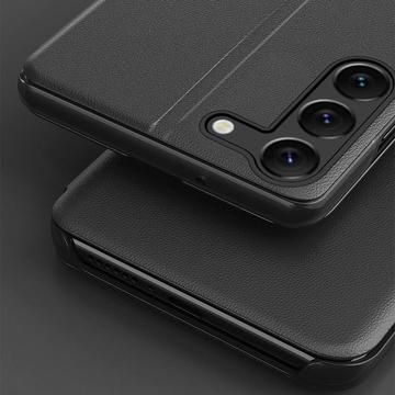 Samsung Galaxy S23 5G Smart Clear View Flip Cover - Grøn