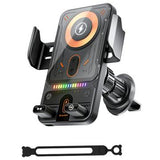 Smart Sensor biltelefonholder / 15W trådløs oplader - sort