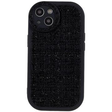 Canvas iPhone 14 Plus TPU Cover - Sort