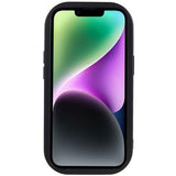 Canvas iPhone 14 Plus TPU Cover - Sort