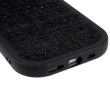 Canvas iPhone 14 Plus TPU Cover - Sort