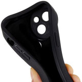 Canvas iPhone 14 Plus TPU Cover - Sort