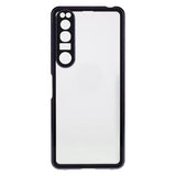 Sony Xperia 1 IV Magnetisk Cover med Hærdet Glas - Lilla