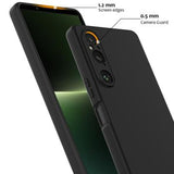 Sony Xperia 1 V Liquid Silikone Cover - MagSafe Kompatibel - Sort