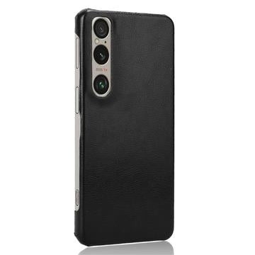 Sony Xperia 1 VI Belagt Plastikcover - Sort
