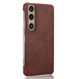 Sony Xperia 1 VI Belagt Plastikcover - Brun