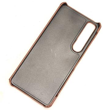Sony Xperia 1 VI Belagt Plastikcover - Brun