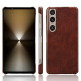 Sony Xperia 1 VI Belagt Plastikcover - Brun