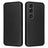 Sony Xperia 1 VI Flip Cover - Karbonfiber - Sort