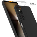 Sony Xperia 1 VI Liquid Silikone Cover - MagSafe Kompatibel - Sort