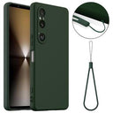 Sony Xperia 1 VI Liquid Silikone Cover - MagSafe Kompatibel - Mørkegrøn
