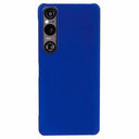 Sony Xperia 1 VI Gummibelagt Plastik Cover - Blå