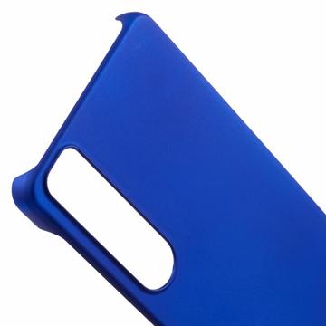 Sony Xperia 1 VI Gummibelagt Plastik Cover - Blå