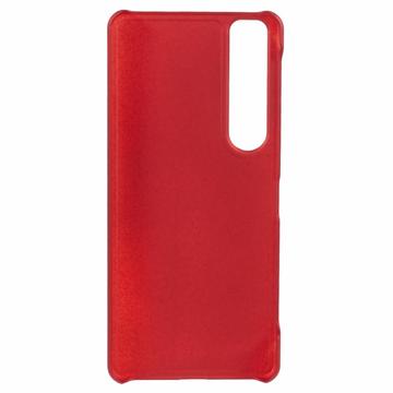 Sony Xperia 1 VI Gummibelagt Plastik Cover - Rød