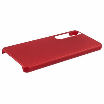 Sony Xperia 1 VI Gummibelagt Plastik Cover - Rød