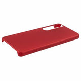 Sony Xperia 1 VI Gummibelagt Plastik Cover - Rød