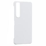 Sony Xperia 1 VI Gummibelagt Plastik Cover - Hvid