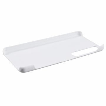 Sony Xperia 1 VI Gummibelagt Plastik Cover - Hvid