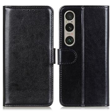 Sony Xperia 1 VI Pung med Magnetisk Lukning - sort