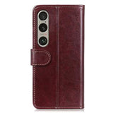 Sony Xperia 1 VI Pung med Magnetisk Lukning - brun