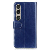Sony Xperia 1 VI Pung med Magnetisk Lukning - mørkeblå