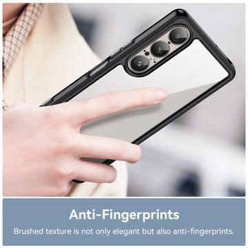 Sony Xperia 1 VII Anti-Stød Hybrid Cover - Sort