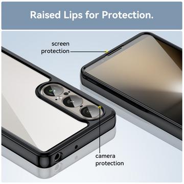 Sony Xperia 1 VII Anti-Stød Hybrid Cover - Sort