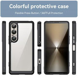Sony Xperia 1 VII Anti-Stød Hybrid Cover - Sort
