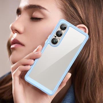 Sony Xperia 1 VII Anti-Stød Hybrid Cover - Blå