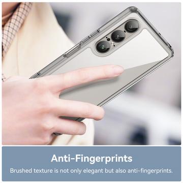 Sony Xperia 1 VII Anti-Stød Hybrid Cover - gennemsigtig