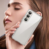 Sony Xperia 1 VII Anti-Stød Hybrid Cover - gennemsigtig
