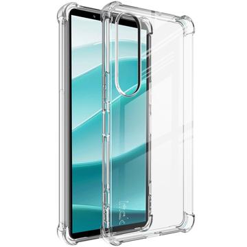 Sony Xperia 1 VII Imak Faldsikkert TPU Cover - Gennemsigtig