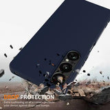 Sony Xperia 1 VII Liquid Silikone Cover - MagSafe Kompatibel - Mørkeblå