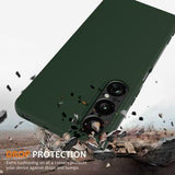 Sony Xperia 1 VII Liquid Silikone Cover - MagSafe Kompatibel - Mørkegrøn